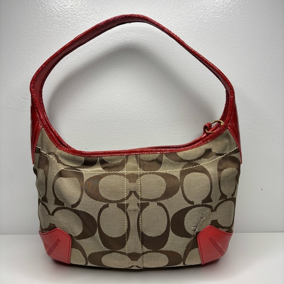 Coach Signature Shoulder Bag - Picture 3 of 14